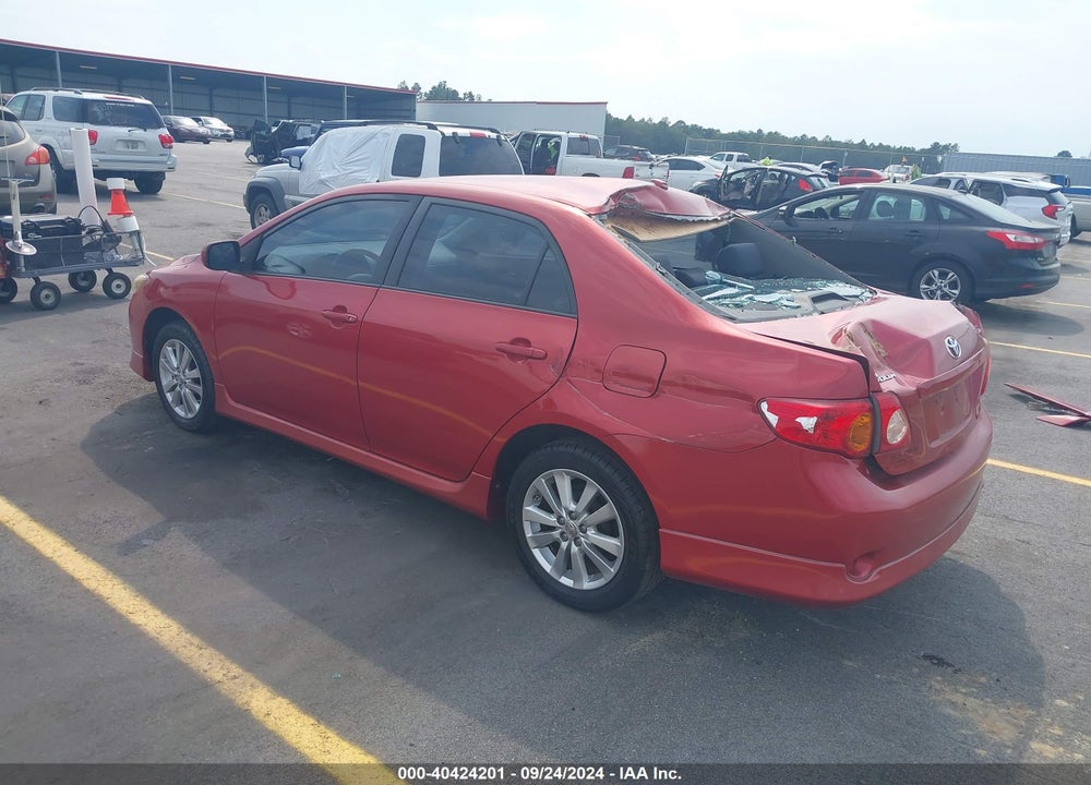 2009 TOYOTA COROLLA S VIN: 1NXBU40E89Z096252