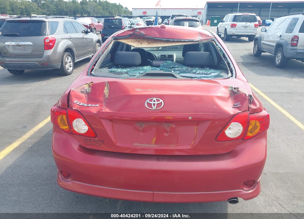 2009 TOYOTA COROLLA S VIN: 1NXBU40E89Z096252