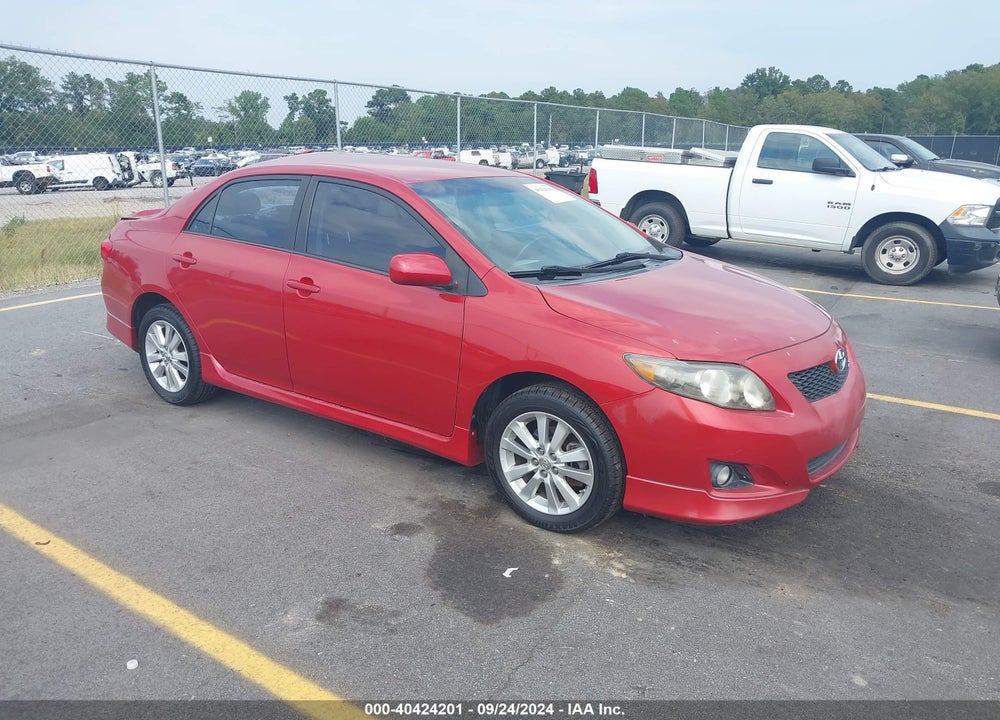 2009 TOYOTA COROLLA S VIN: 1NXBU40E89Z096252