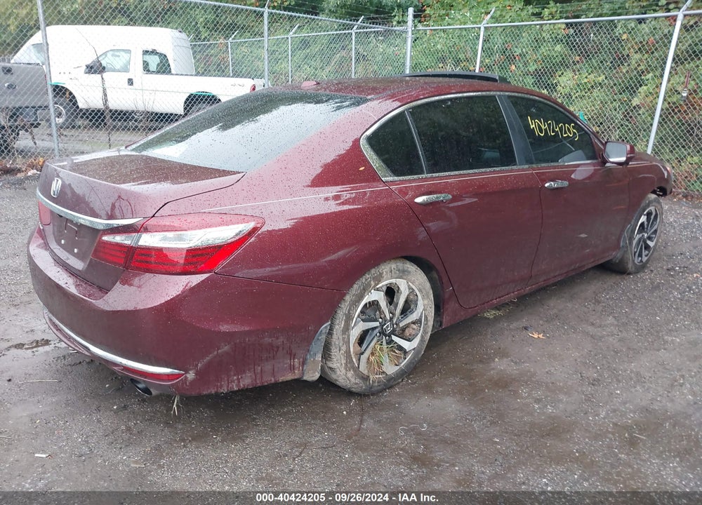 2016 HONDA ACCORD EX VIN: 1HGCR2F74GA163601