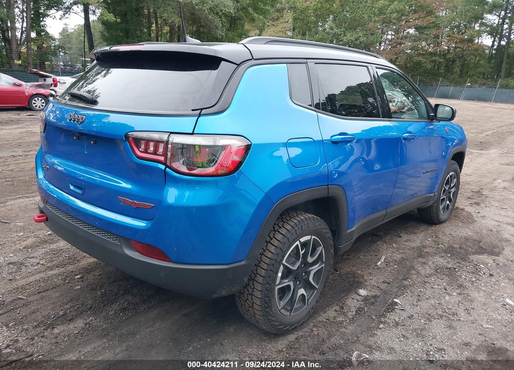 2024 JEEP COMPASS TRAILHAWK 4X4 VIN: 3C4NJDDN1RT119420