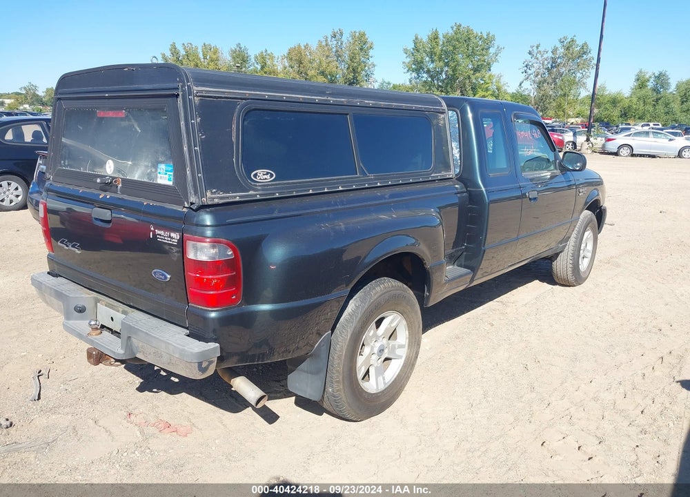 2004 FORD RANGER XLT VIN: 1FTYR15E34PB42620