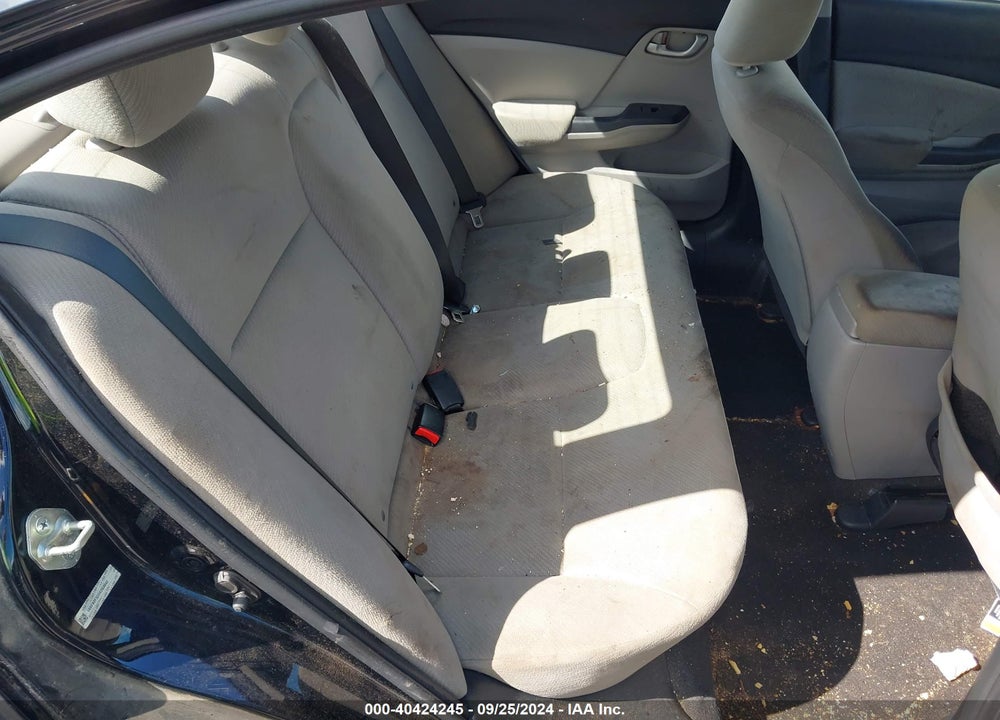2013 HONDA CIVIC LX VIN: 19XFB2F52DE263042