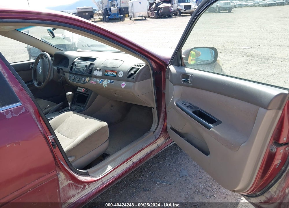 2005 TOYOTA CAMRY LE VIN: JTDBE32K553002391