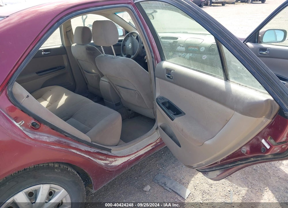 2005 TOYOTA CAMRY LE VIN: JTDBE32K553002391