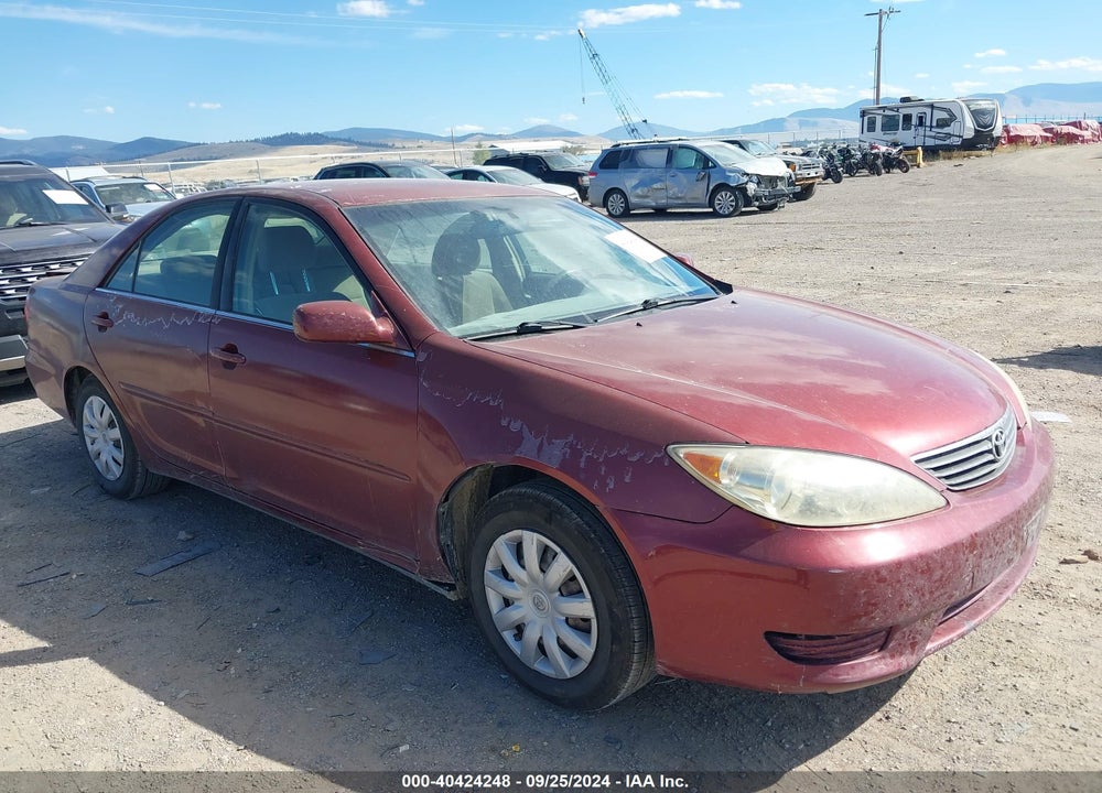 2005 TOYOTA CAMRY LE VIN: JTDBE32K553002391