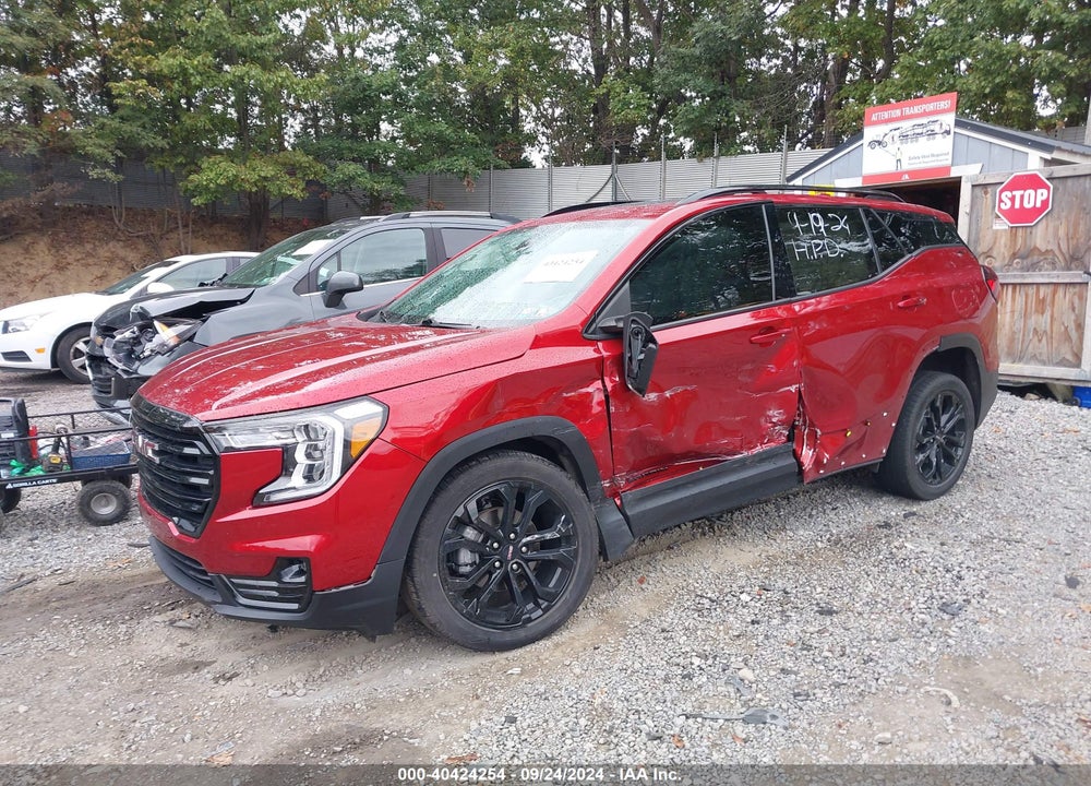 2022 GMC TERRAIN AWD SLT VIN: 3GKALVEVXNL196671