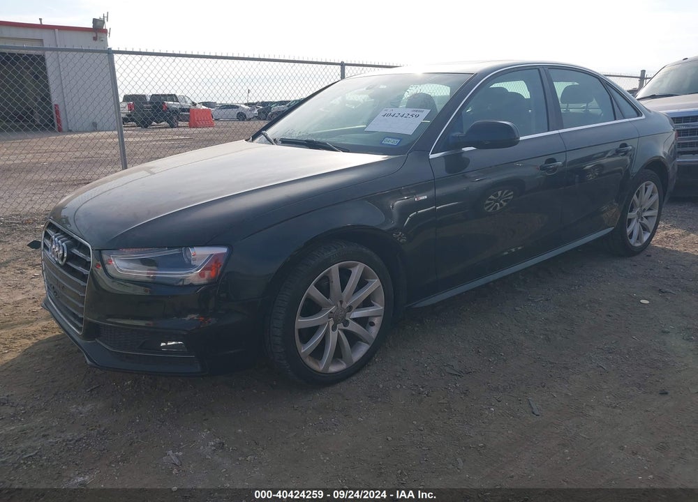 2014 AUDI A4 2.0T PREMIUM VIN: WAUAFAFLXEN031516