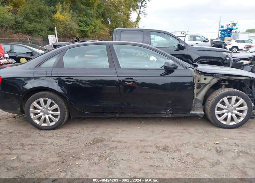 2014 AUDI A4 2.0T PREMIUM VIN: WAUDFAFL2EN038330