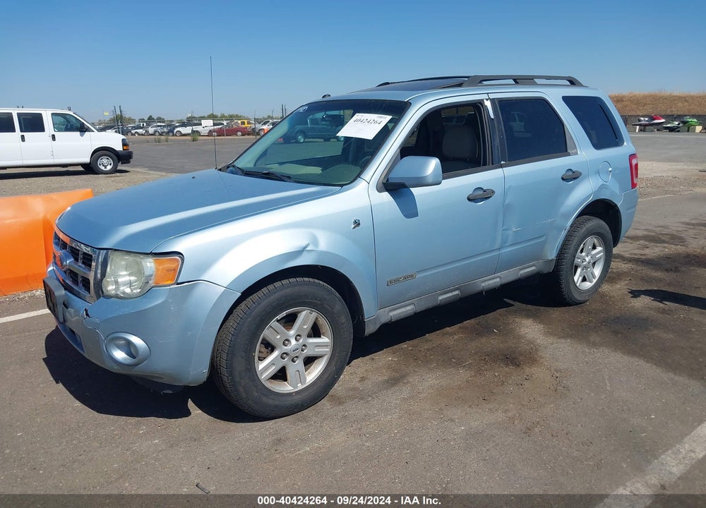 2008 FORD ESCAPE HYBRID VIN: 1FMCU59H08KA21949