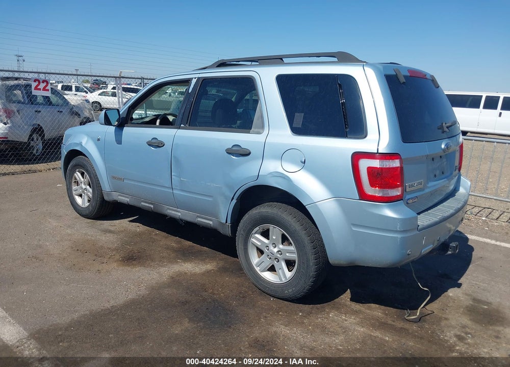 2008 FORD ESCAPE HYBRID VIN: 1FMCU59H08KA21949