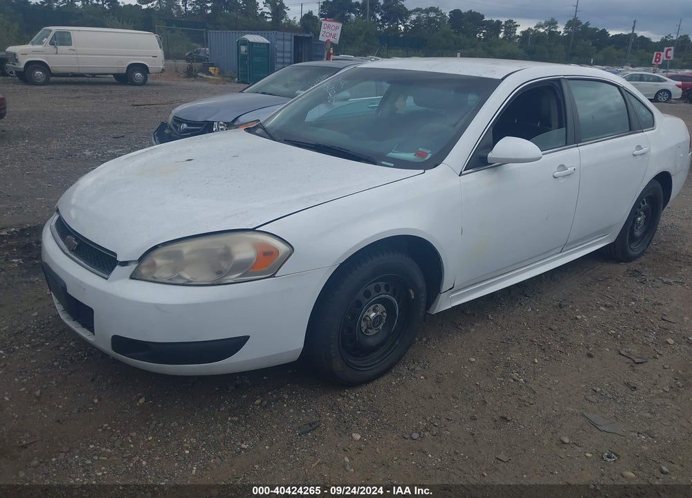 2014 CHEVROLET IMPALA LIMITED POLICE VIN: 2G1WD5E38E1147783