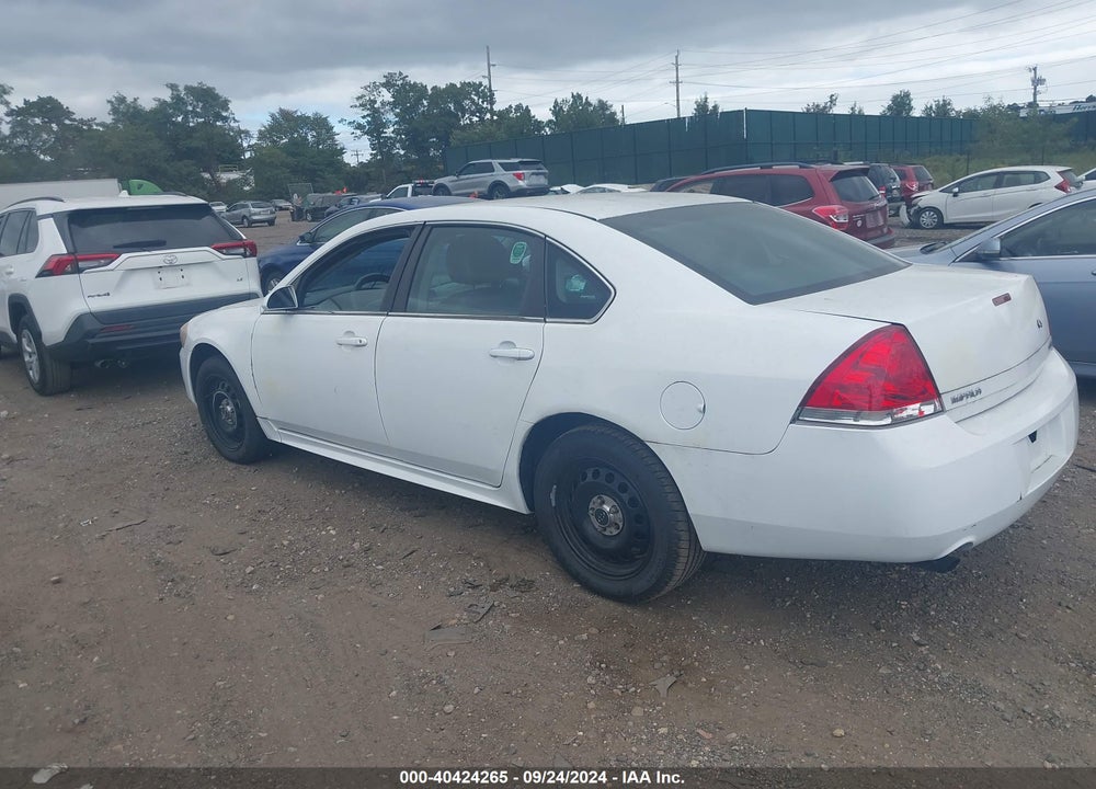 2014 CHEVROLET IMPALA LIMITED POLICE VIN: 2G1WD5E38E1147783