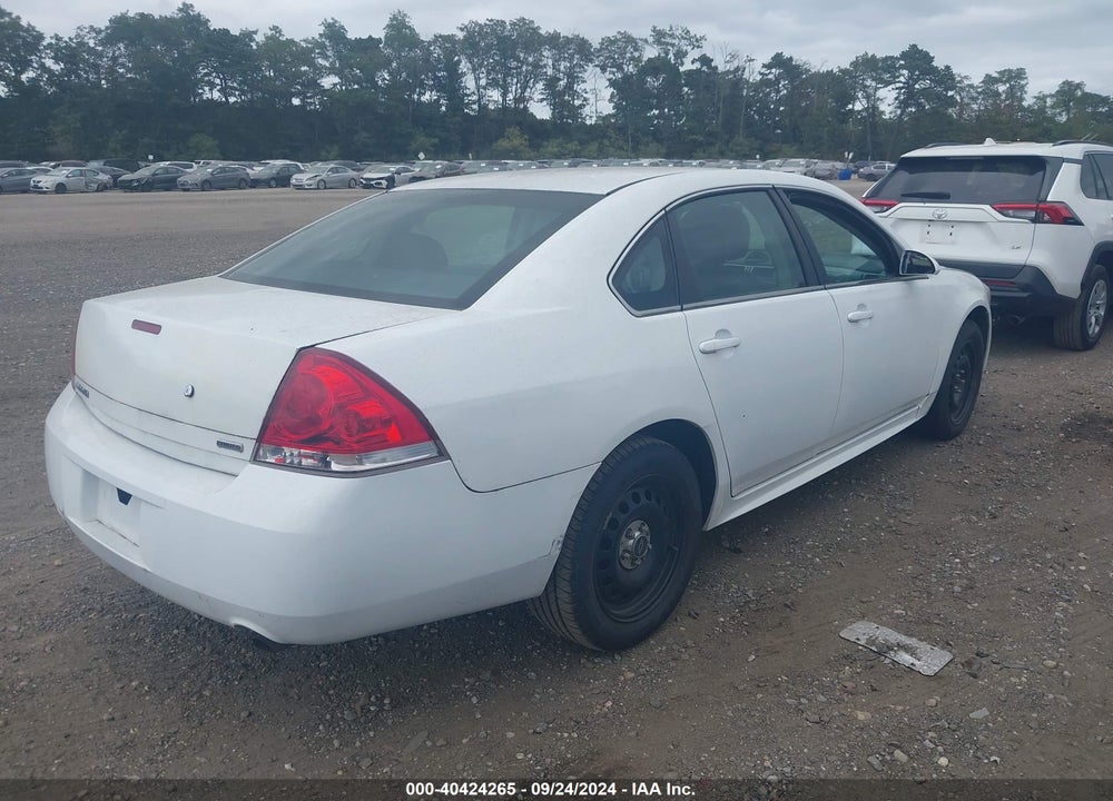 2014 CHEVROLET IMPALA LIMITED POLICE VIN: 2G1WD5E38E1147783