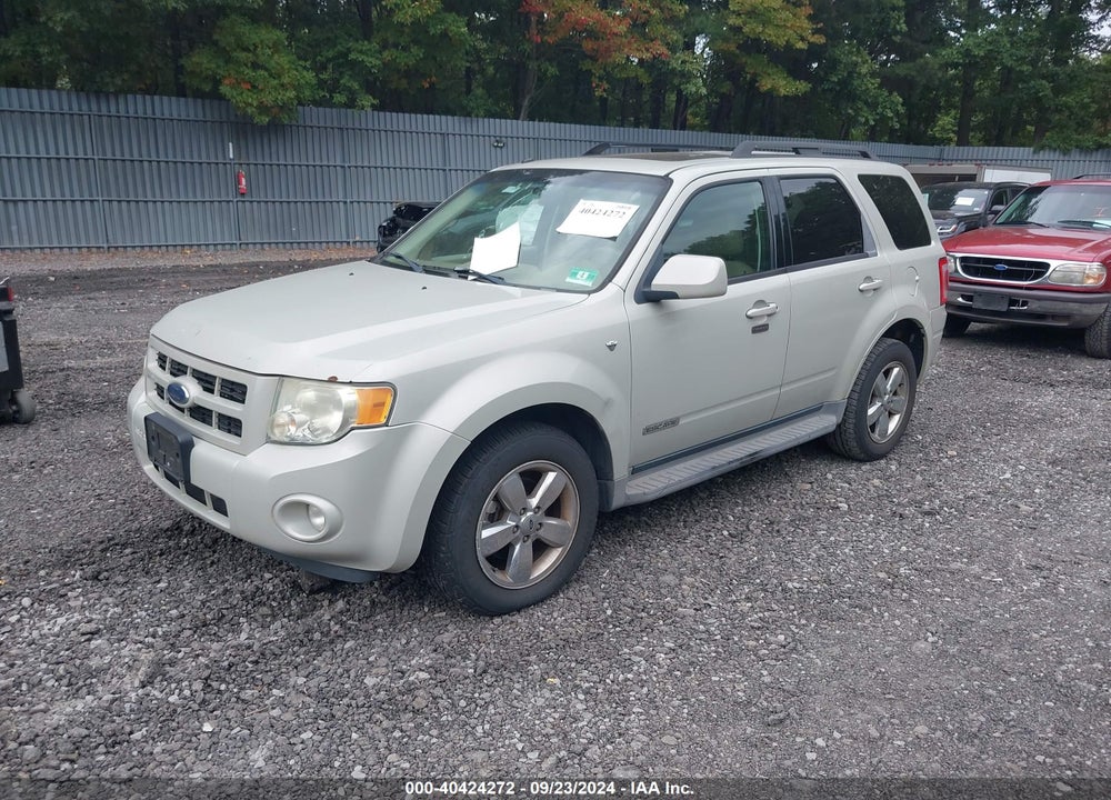 2008 FORD ESCAPE LIMITED VIN: 1FMCU94188KE02255
