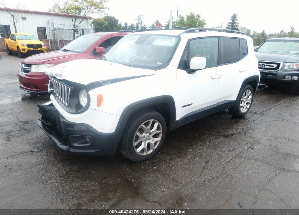 2018 JEEP RENEGADE LATITUDE FWD VIN: ZACCJABB7JPH19417