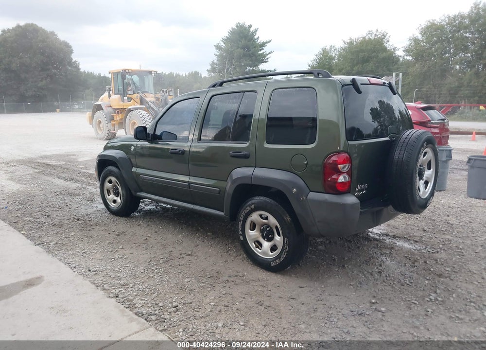 2007 JEEP LIBERTY SPORT VIN: 1J4GL48K87W694019