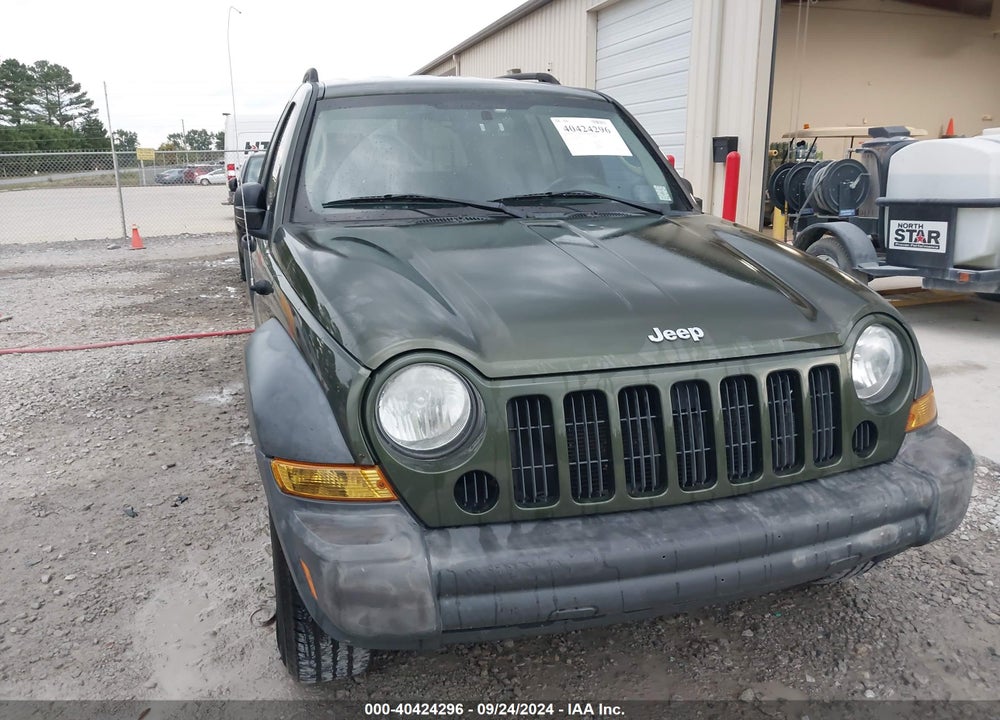 2007 JEEP LIBERTY SPORT VIN: 1J4GL48K87W694019