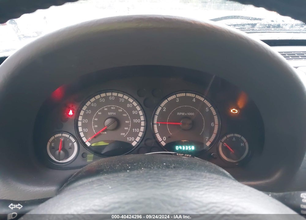 2007 JEEP LIBERTY SPORT VIN: 1J4GL48K87W694019