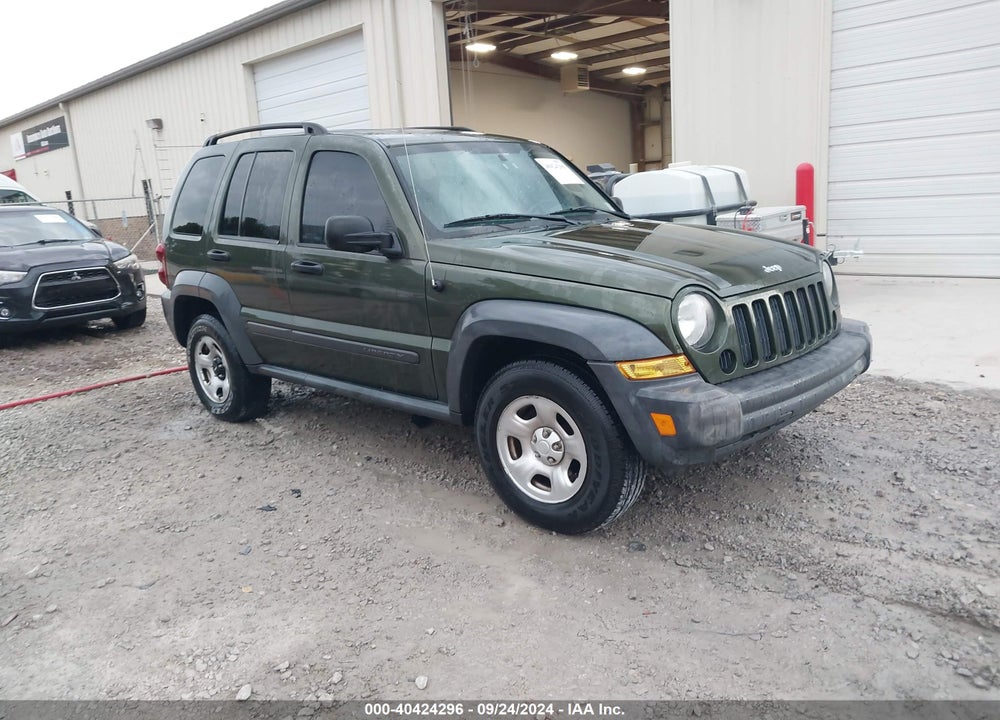 2007 JEEP LIBERTY SPORT VIN: 1J4GL48K87W694019