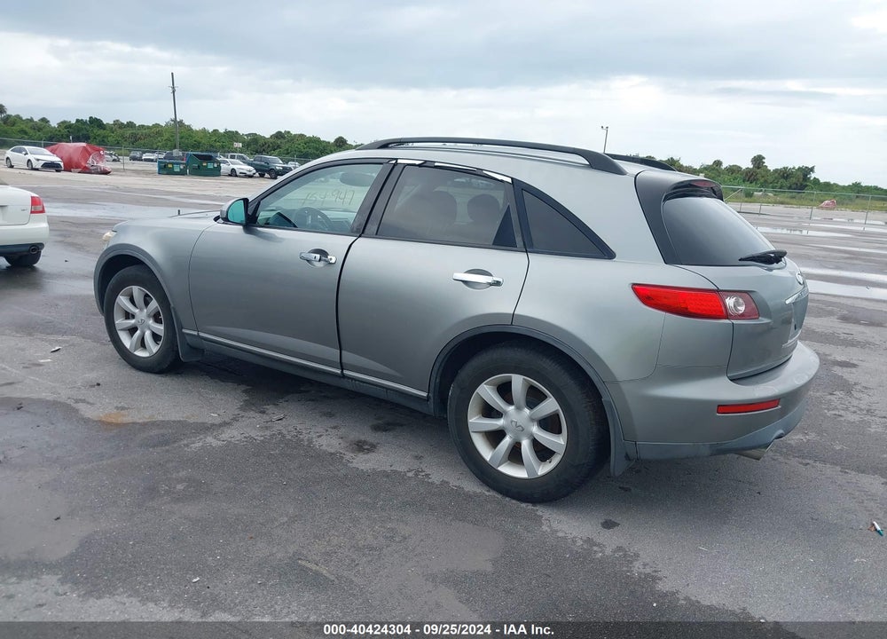 2005 INFINITI FX35 VIN: JNRAS08UX5X101356