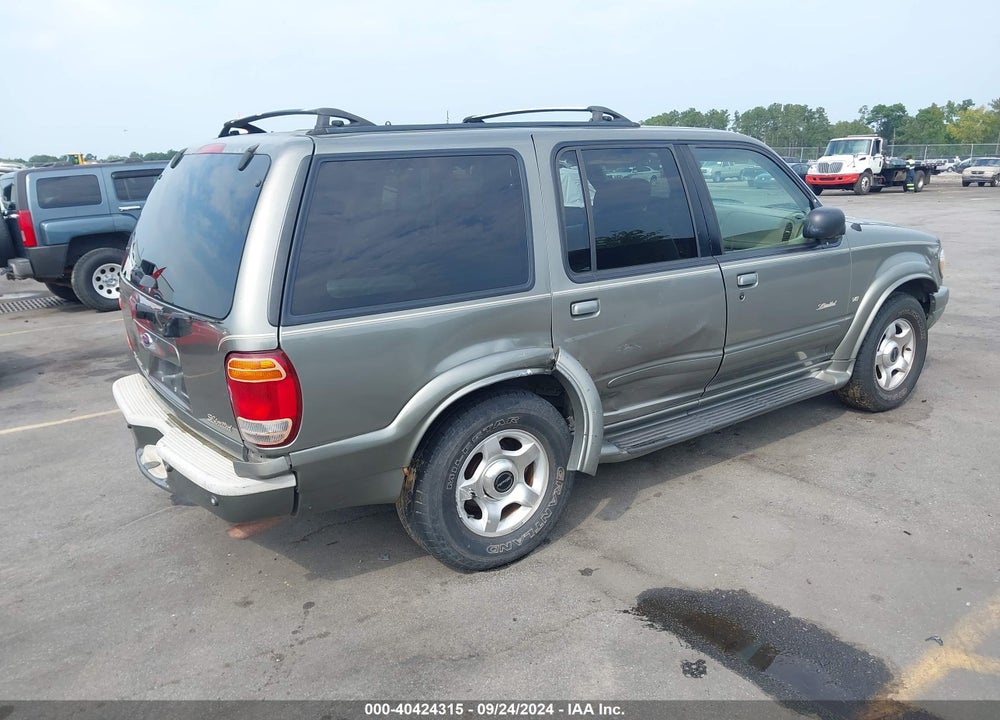 2000 FORD EXPLORER LIMITED VIN: 1FMZU65P2YZB37206