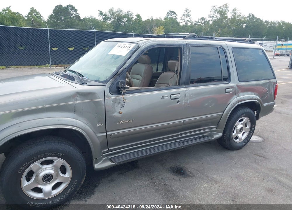 2000 FORD EXPLORER LIMITED VIN: 1FMZU65P2YZB37206
