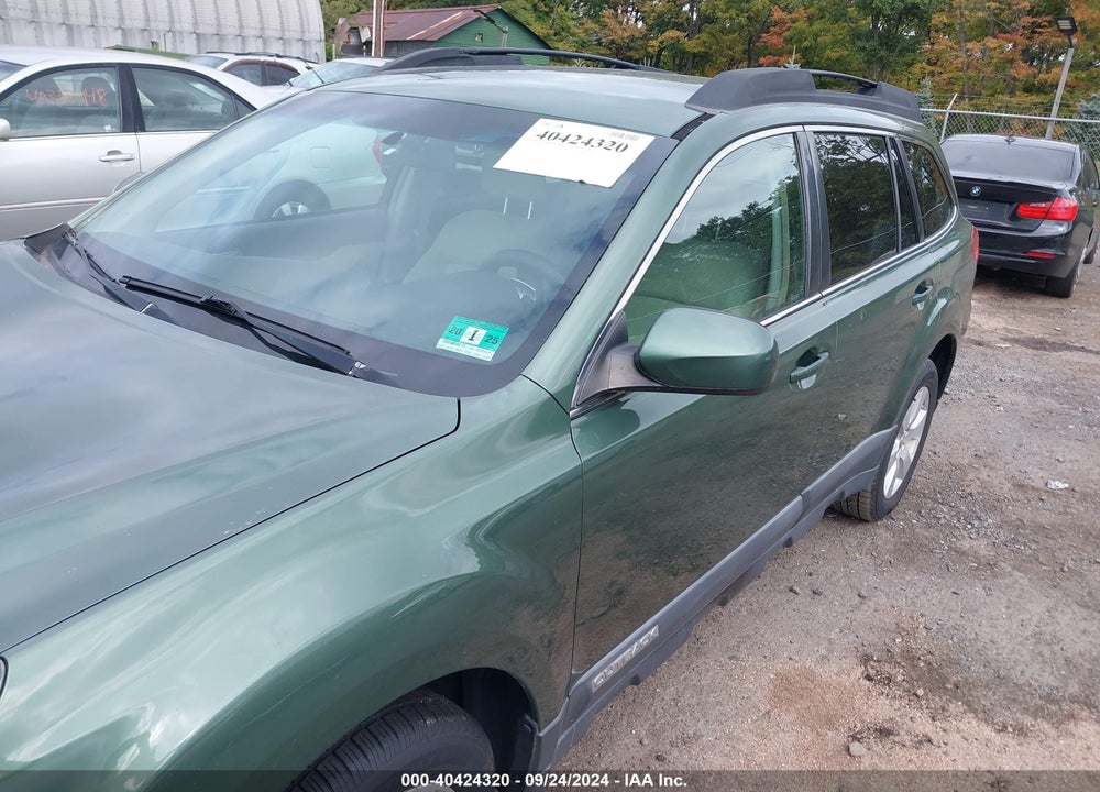 2010 SUBARU OUTBACK 2.5I PREMIUM VIN: 4S4BRBCC7A3363486