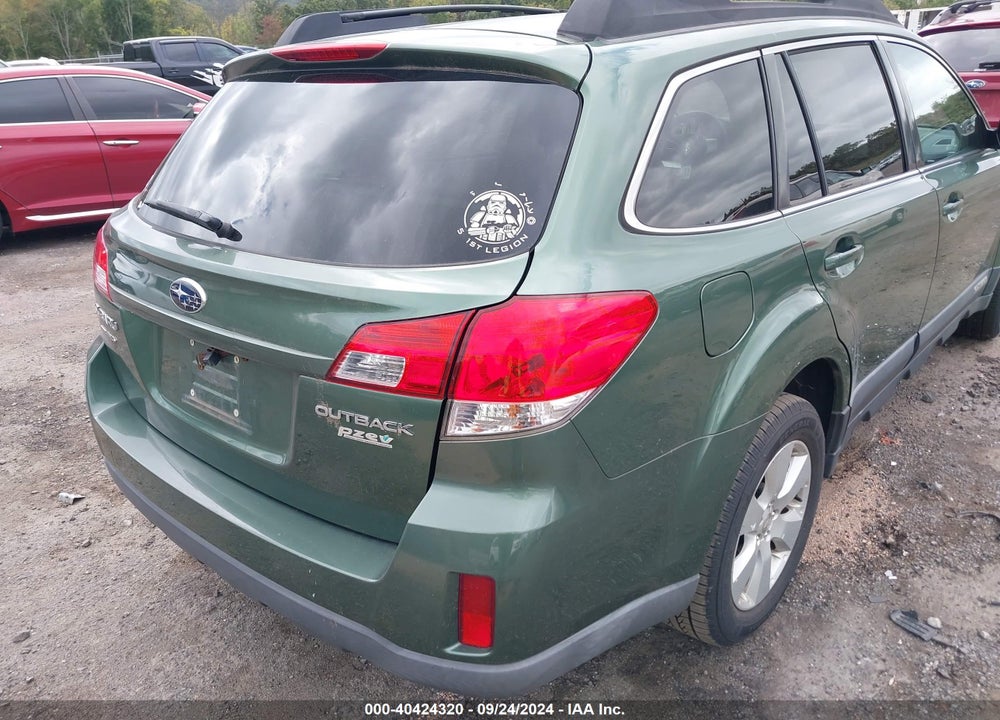 2010 SUBARU OUTBACK 2.5I PREMIUM VIN: 4S4BRBCC7A3363486