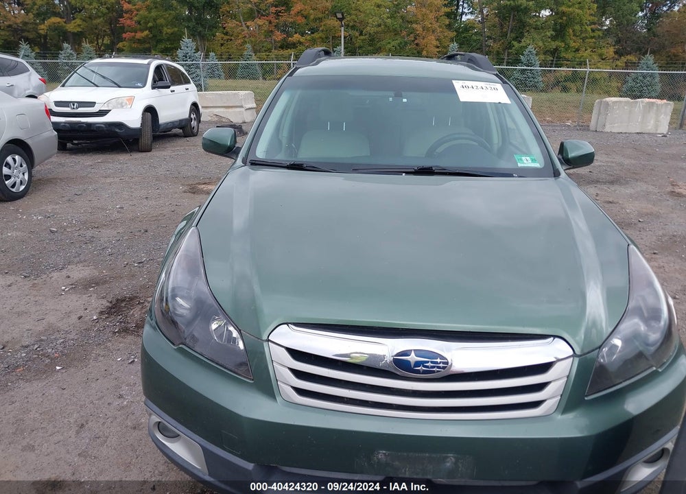 2010 SUBARU OUTBACK 2.5I PREMIUM VIN: 4S4BRBCC7A3363486