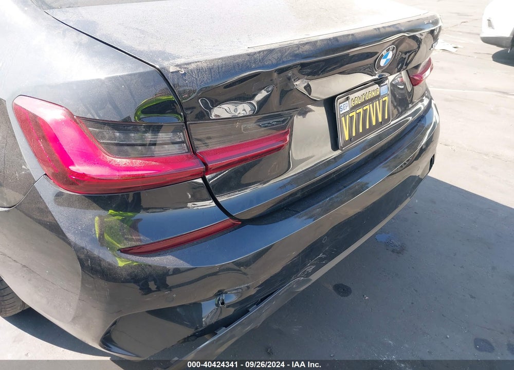 2022 BMW 330I VIN: 3MW5R1J03N8C25507