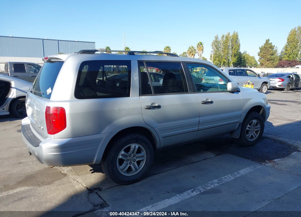 2005 HONDA PILOT EX-L VIN: 2HKYF18775H557488