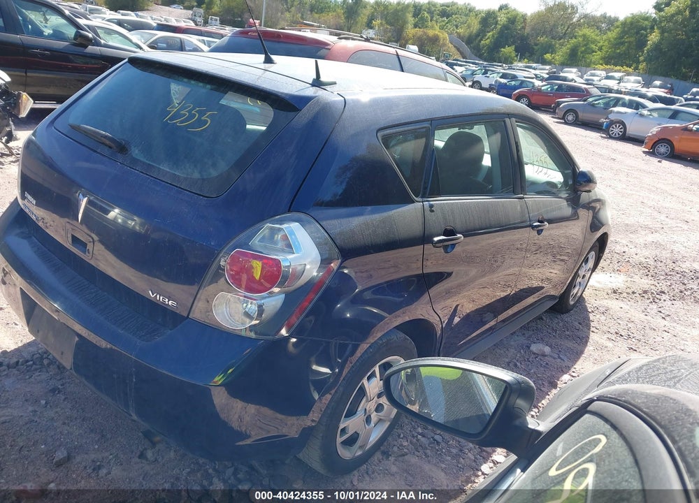 2009 PONTIAC VIBE VIN: 5Y2SP67089Z446385