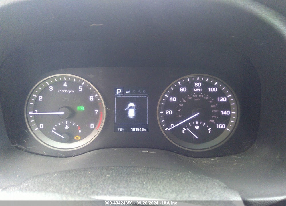 2016 HYUNDAI TUCSON SE VIN: KM8J3CA45GU036392