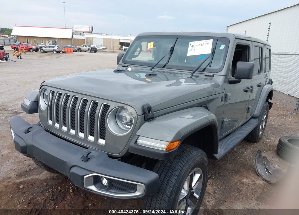 2018 JEEP WRANGLER UNLIMITED SAHARA 4X4 VIN: 1C4HJXENXJW283387