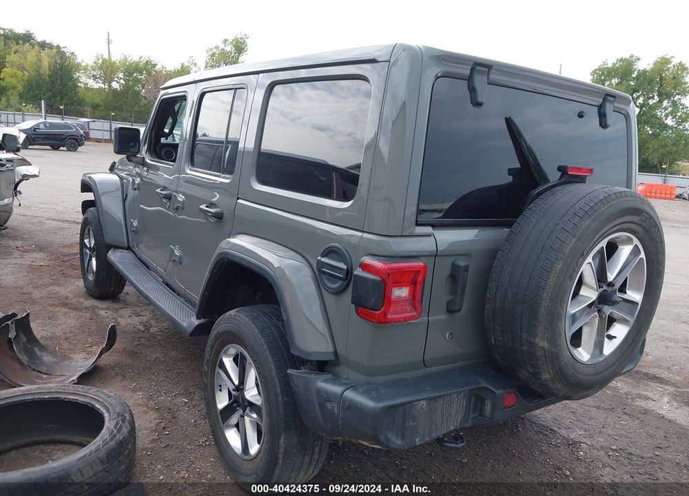 2018 JEEP WRANGLER UNLIMITED SAHARA 4X4 VIN: 1C4HJXENXJW283387
