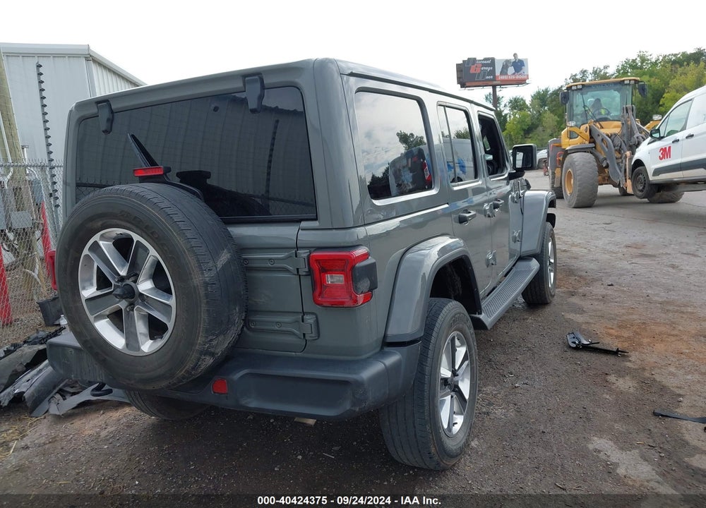 2018 JEEP WRANGLER UNLIMITED SAHARA 4X4 VIN: 1C4HJXENXJW283387