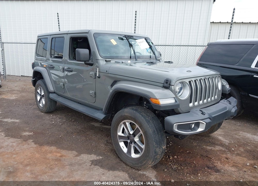 2018 JEEP WRANGLER UNLIMITED SAHARA 4X4 VIN: 1C4HJXENXJW283387