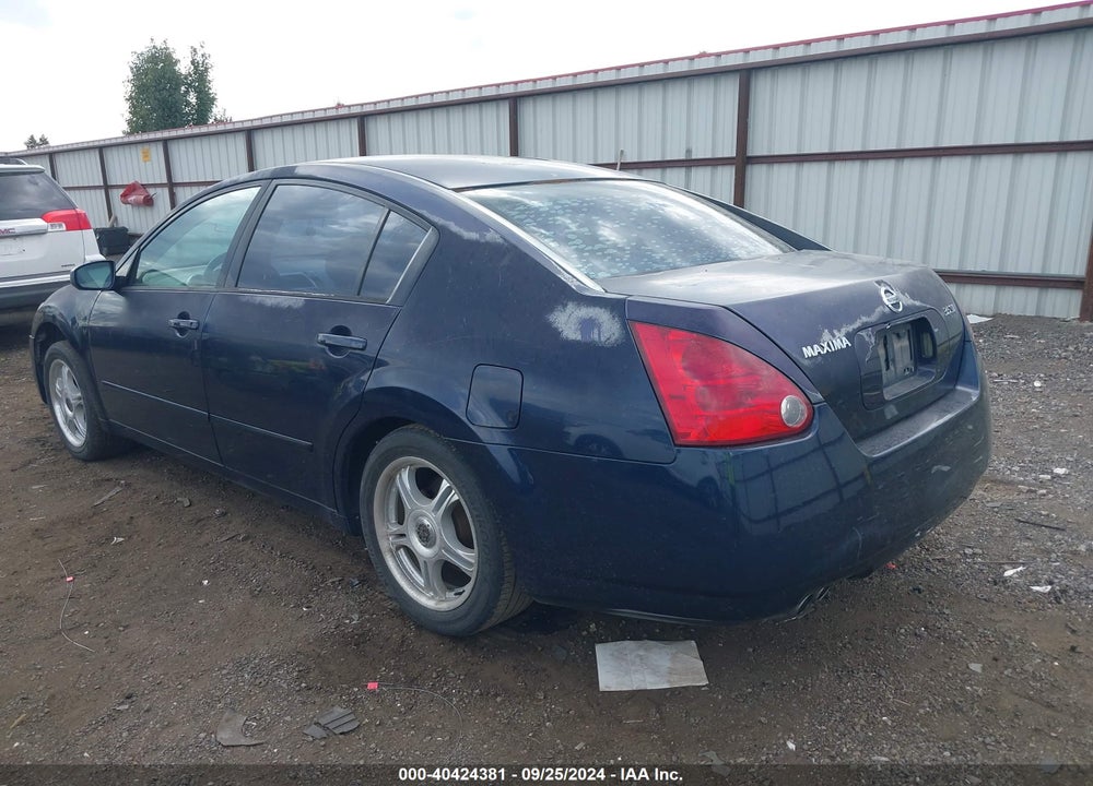 2006 NISSAN MAXIMA 3.5 SE VIN: 1N4BA41E46C803138