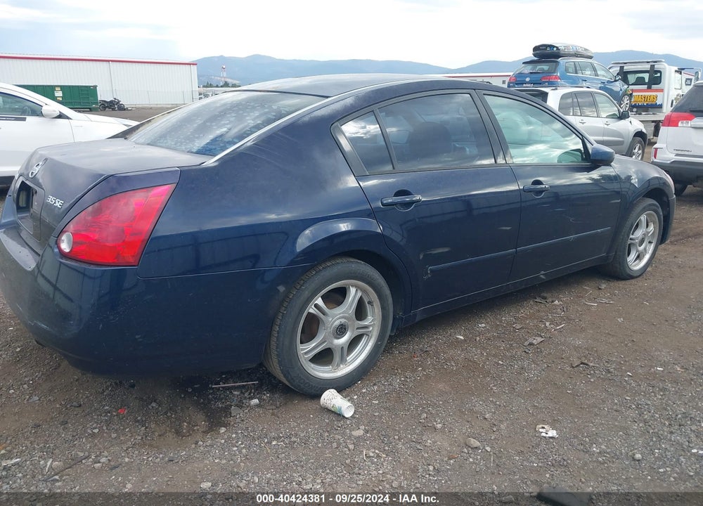 2006 NISSAN MAXIMA 3.5 SE VIN: 1N4BA41E46C803138