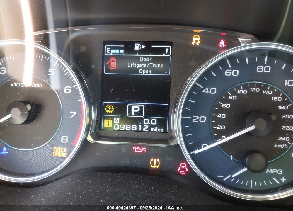 2016 SUBARU CROSSTREK 2.0I LIMITED VIN: JF2GPAKCXGH309737
