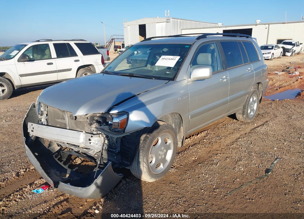 2006 TOYOTA HIGHLANDER LIMITED V6 VIN: JTEEP21A460149777