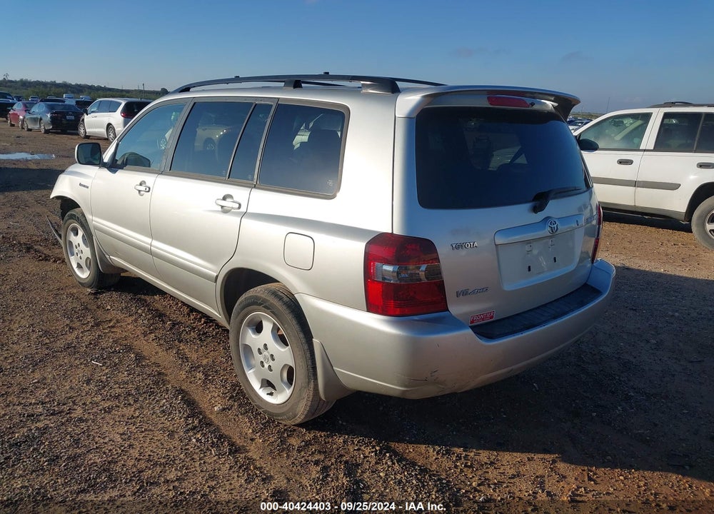 2006 TOYOTA HIGHLANDER LIMITED V6 VIN: JTEEP21A460149777