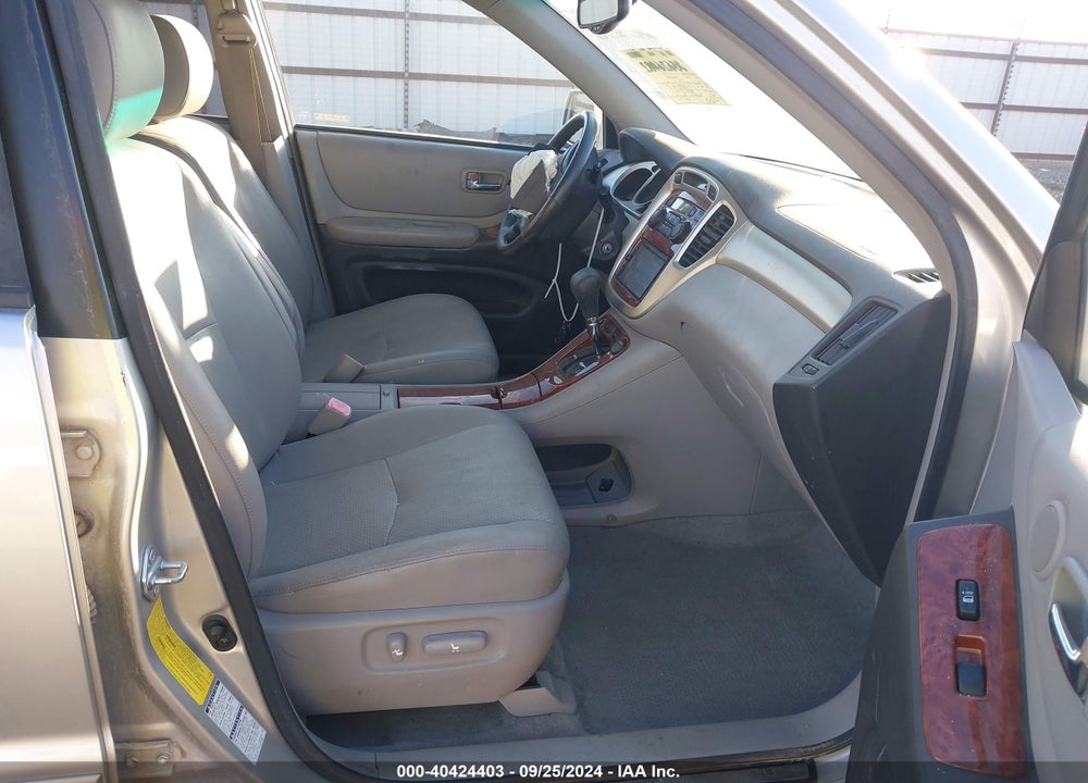 2006 TOYOTA HIGHLANDER LIMITED V6 VIN: JTEEP21A460149777