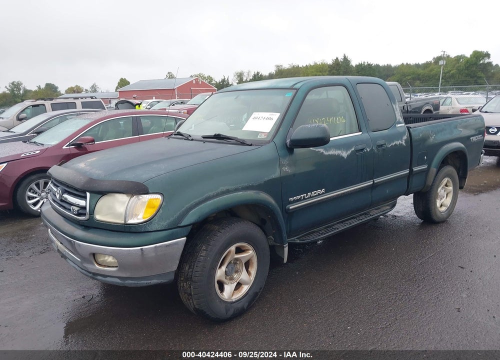 2000 TOYOTA TUNDRA LTD V8 VIN: 5TBBT4819YS122412