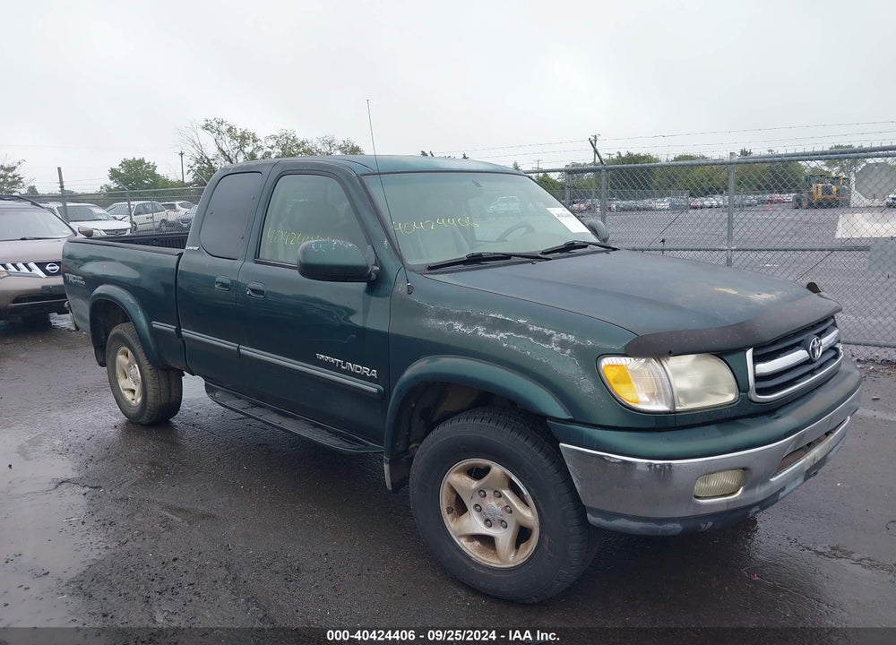2000 TOYOTA TUNDRA LTD V8 VIN: 5TBBT4819YS122412
