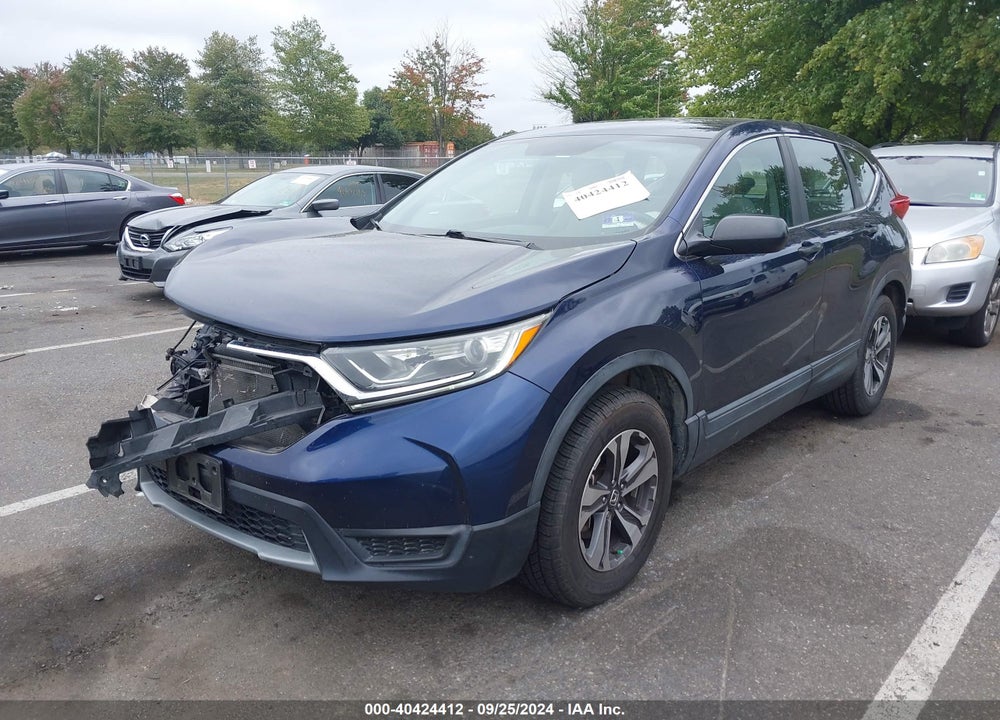 2017 HONDA CR-V LX VIN: 2HKRW6H37HH213937