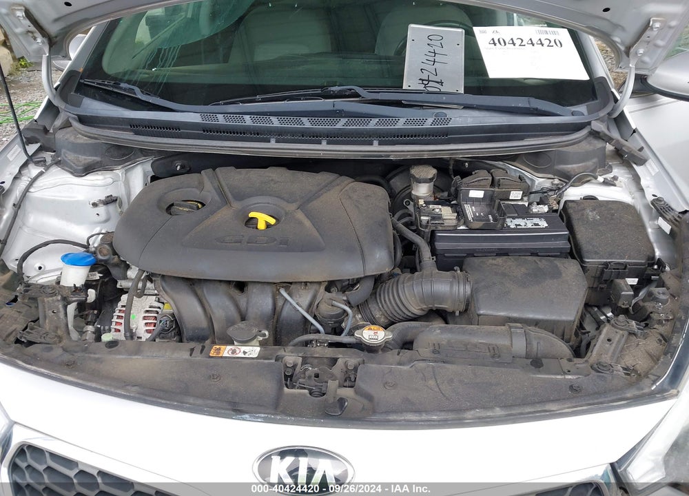 2015 KIA FORTE EX VIN: KNAFX4A86F5262325