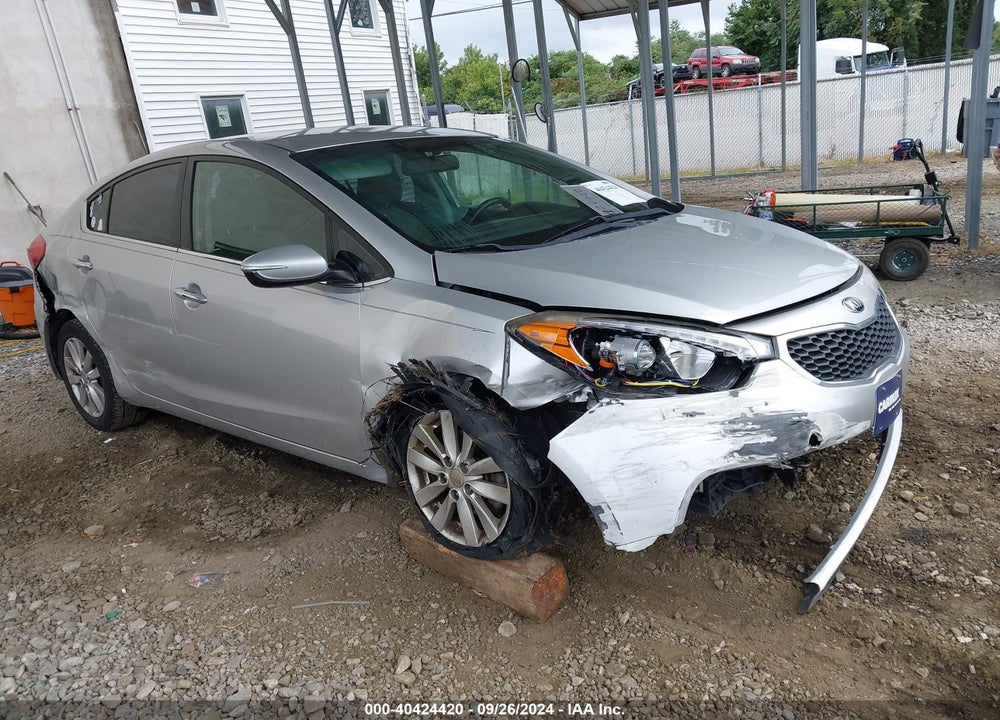 2015 KIA FORTE EX VIN: KNAFX4A86F5262325