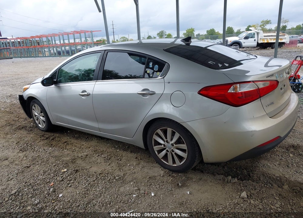 2015 KIA FORTE EX VIN: KNAFX4A86F5262325